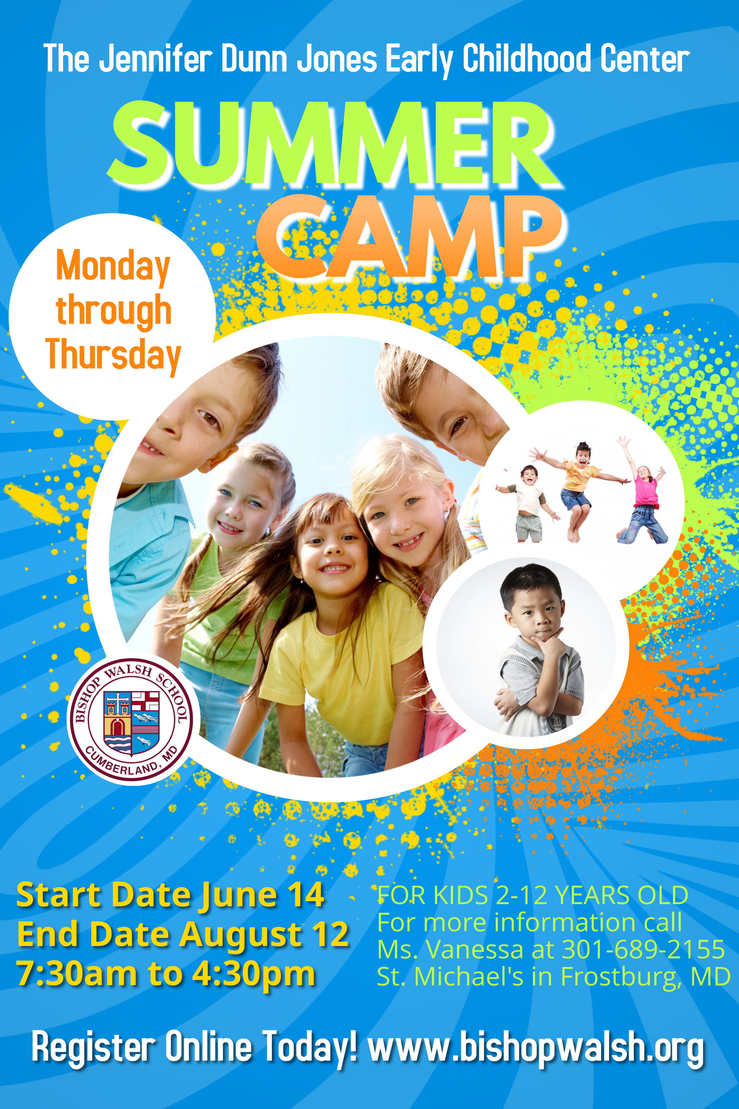 Jdjecc Summer Camp 2021 Bishop Walsh School